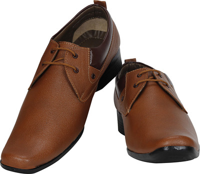

Kraasa Lace Up For Men(Tan