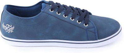 

Flying Machine Synthetic Leather Sneakers For Men(Navy, Light navy