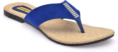 

Indirang Women Blue Flats
