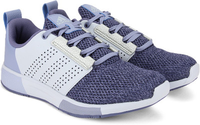

ADIDAS MADORU 2 W Running Shoes For Women(Grey, Purple, Suppur/suppur/halblu
