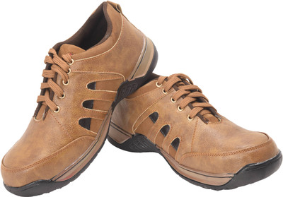 

Tek Tron Safety Shoes Casuals For Men(Brown