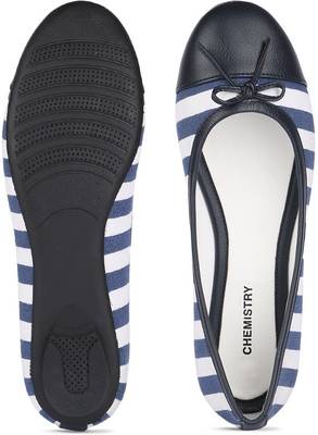 Chemistry Stripe Ballerinas