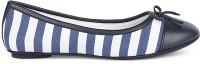 Chemistry Stripe Ballerinas