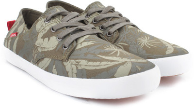 

Levi's Sunset Laced Men Sneakers For Men(Green), Dark green