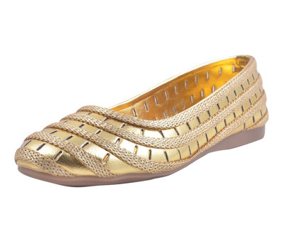 

Adorn Look New Bellies For Women(Gold, Golden