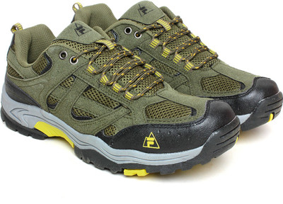 Fila Running Shoes For Men(Olive), A0olv/dk gry