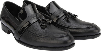 

Brigit Wedding Shoes Black Slip On For Men(Black)