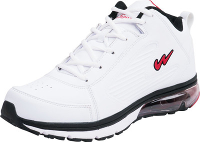 

Campus Air-Ride Running Shoes For Men(White), Red