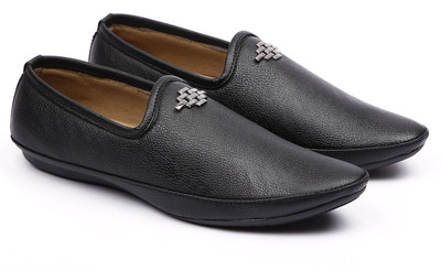 

Andrew Scott Men's Black Synthetic Loafers For Men(Black