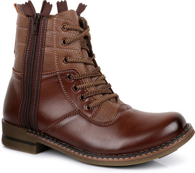 

Escaro Boots For Men(Brown, Tan