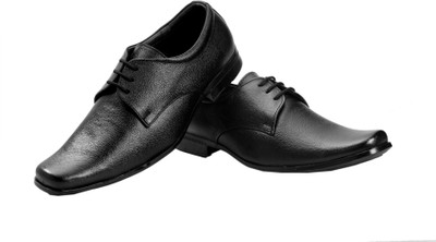 

Bxxy BLACK FORMAL SHOES Lace Up For Men(Black