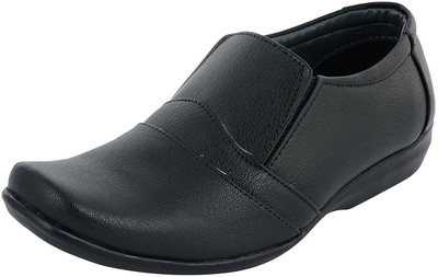 

LeatherKraft Slip On For Men(Black
