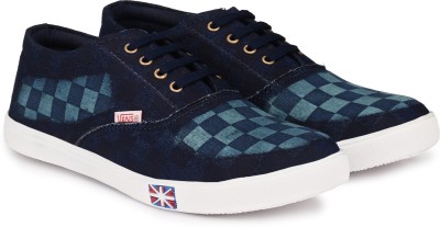 

Shoe Day Canvas Shoes For Men(Blue