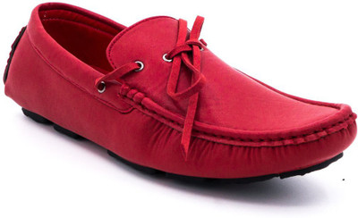 

Belle Gambe Elegant Loafers For Men(Red