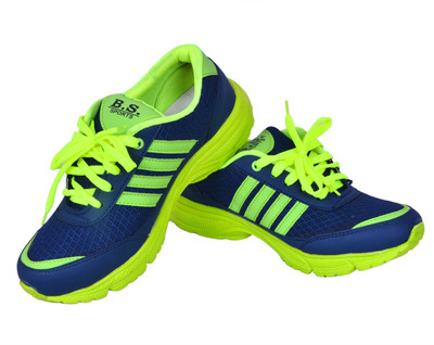 

Nexq Light Weight Multi Colour Sport Shoes Running Shoes For Men(Blue, Green)