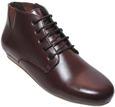 

Bling Lace Up Shoes For Women(Brown