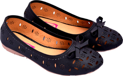 

Myra Cutwork Bellies For Women(Black)