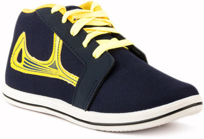 

RockSoft Yellow Canvas Shoes For Men(Yellow)