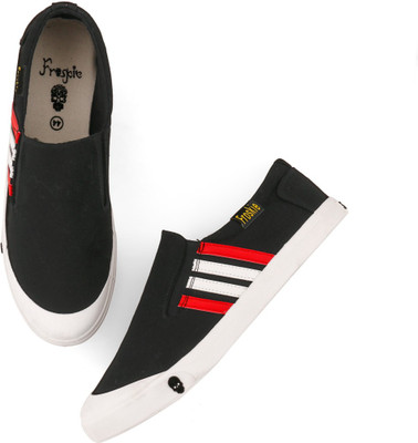 

Froskie Sneakers For Men(Black, White