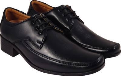 Action Synergy PUG4280 Black Formal Lace Up