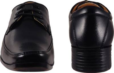 Action Synergy PUG4280 Black Formal Lace Up
