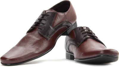 

Provogue Lace Up Shoes For Men(Brown), Cafe