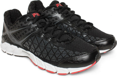 

Fila Running Shoes For Men(Black), Blk/dk sdw