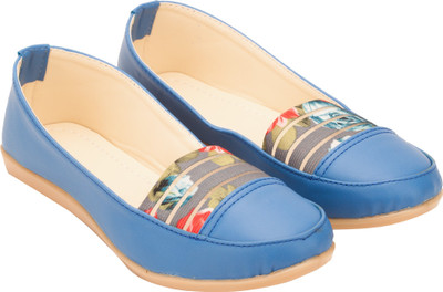 Footrendz Little floral Casual Shoes For Women(Blue, Sky blue:: gray:: red
