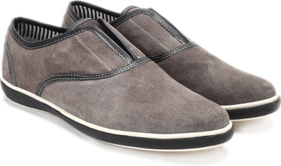 

Arrow Men Suede Leather Loafers For Men(Multicolor, Anthracite