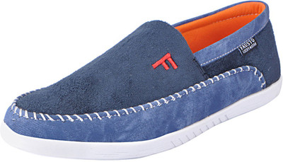 

FAUSTO Canvas Shoes For Men(Blue, Navy blue
