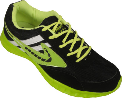 

Action Synergy 7162 Black/Green Sports Walking Shoes For Men(Black, Green)