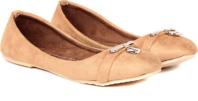 

TEN TEN Women's Tan Bellies Bellies For Women(Tan)