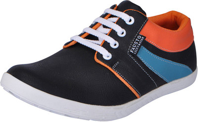

FAUSTO Trendy Sneakers For Men(Black