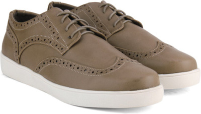 

Carlton London -Mr.CL Sneakers For Men(Tan, Grey