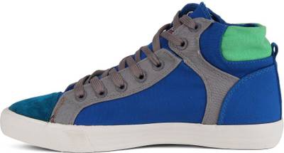 Lee Cooper Men Mid Ankle Canvas Sneakers