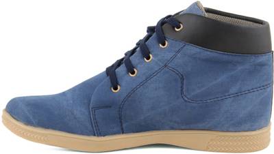 Tashi Stylish Long Toe Blue Sneakers