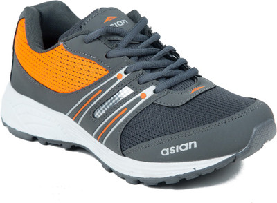 

Asian Running Shoes For Men(Grey, Orange