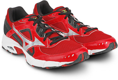 

Mizuno Empower 3 Running Shoes For Men(Multicolor, Chinese red::silver::black
