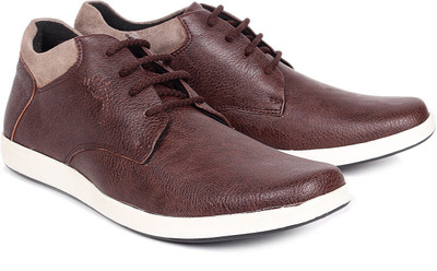 

Red Marine Brown Lace up Footwear Casual Shoes For Men(Brown)