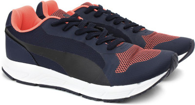 

Puma ST Runner Plus Tech DP Running Shoes For Men(Navy, Peacoat-fluo peach-white