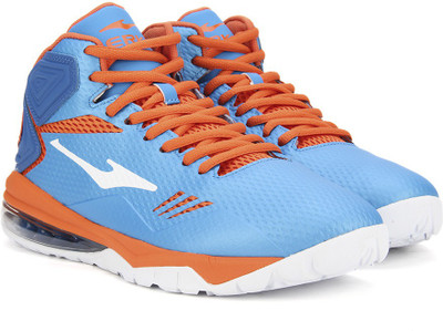 

Erke Basketball Shoes For Men(Orange, Blue, D.blue/d.orange