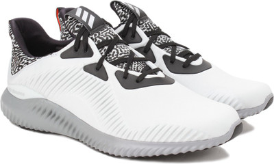 

ADIDAS ALPHABOUNCE M Running Shoes For Men(White, Clgrey/msilve/clgrey