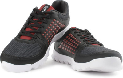 

REEBOK ELECTRIFY SPEED Running Shoes For Men(Black, Grey, Gravel/red rush /black