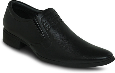 

Get Glamr Designer Formal Slip On Shoes For Men(Black