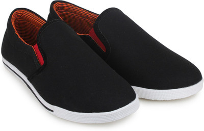 Shoetopia Canvas Shoes For Women(Black