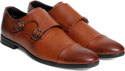 

Bacca Bucci Monk Strap For Men(Tan
