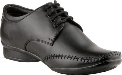 Zebra United Kingdom Lace Up Shoes For Men(Black)