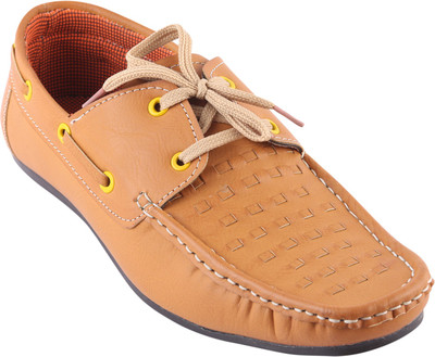 

GI Tan casual shoes Lace Up For Men(Beige