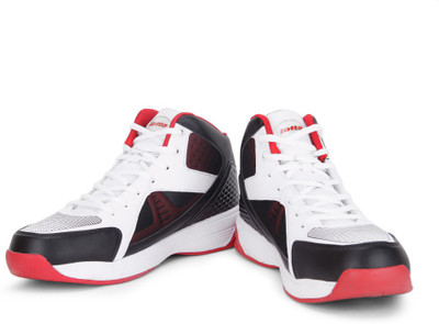 

Lotto FIRE HI II Basketball Shoes For Men(Black, White/black