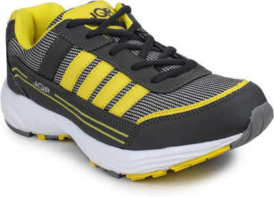 

JQR JQR Sports Shoes Running Shoes For Men(Grey, Yellow)